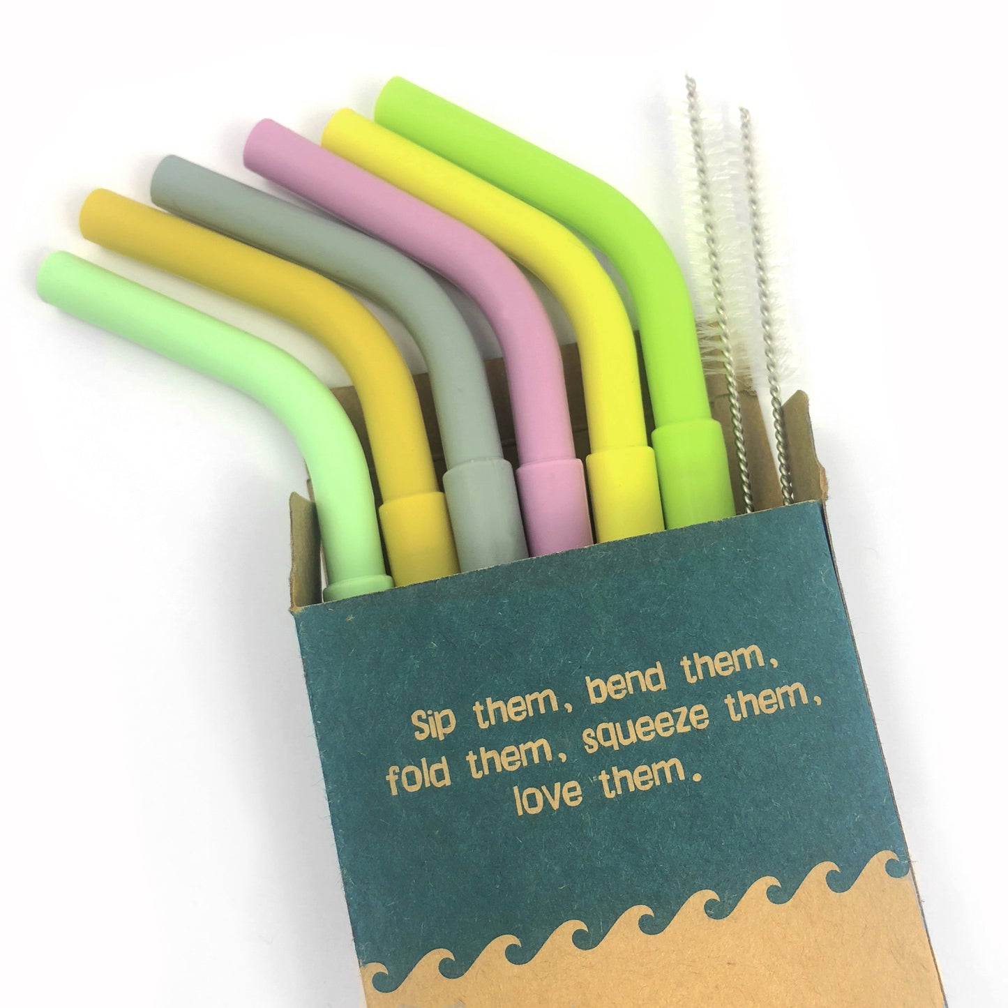 Reusable Straws Set (x6)