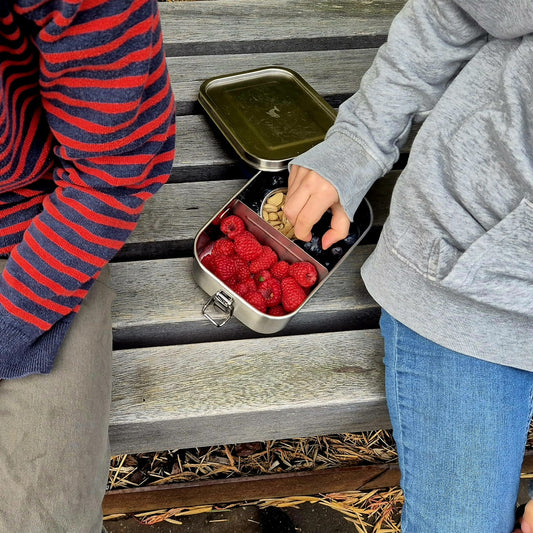 "Happy Whale" - Leak-proof stainless steel lunch box