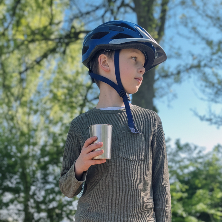 Plastikfrei für Kinder – Edelstahl Becher & Flaschen