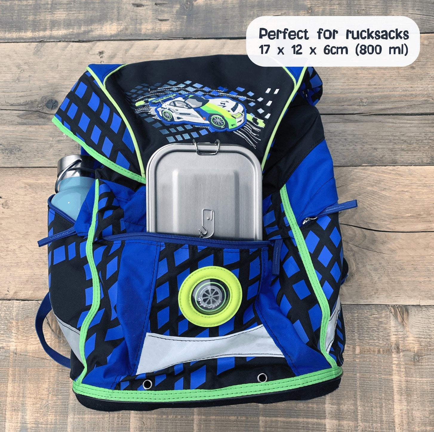 Auslaufsichere Lunchbox aus Edelstahl