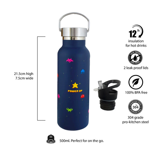Power Up' Thermos Bottle (500 ml)
