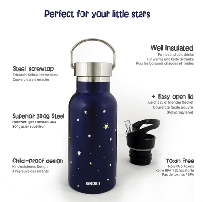 'Navy Star' Thermos Bottle (350 ml) 